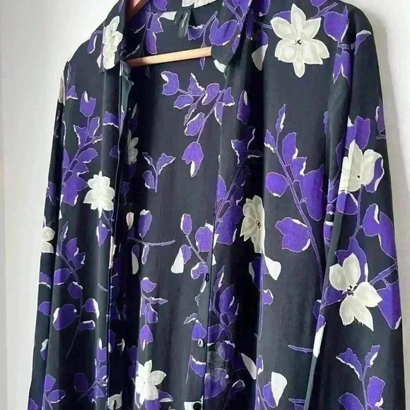 Vero Moda Women’s Floral Purple Black Bohemian
Ethereal Fairy Core Blouse Small - Picture 2 of 9